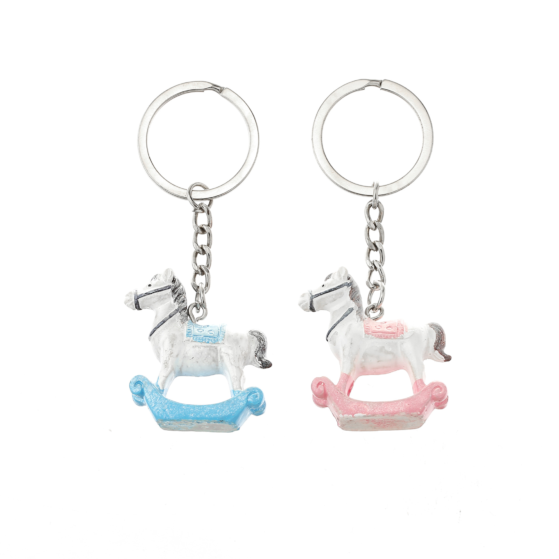 Wedding Keychain Birthday Party Gift Pink Trojan Keychain Pendant Wedding Supplies Baby Full Moon Souvenir