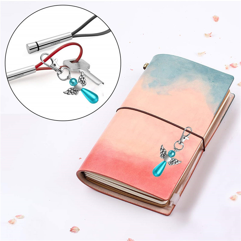 Creative Guardian Angel Wings Keychain Baby Baptism Party Supplies Wedding Birthday Gifts Metal Keychains