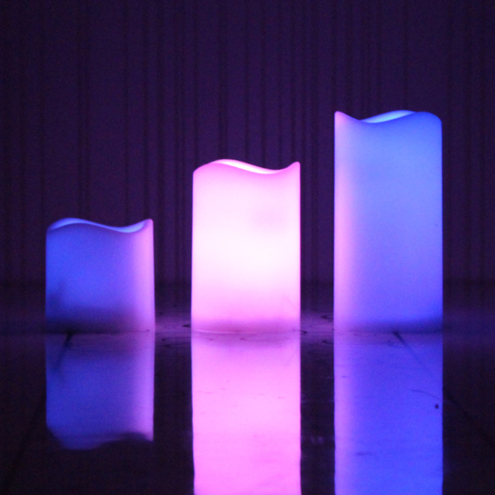 Remote control plastic simulation candle LED fashionable glow smoke-free romantic candlelight dinner proposal match Remote control plastic simulation candle LED fashionable glow smoke-free romantic candlelight dinner proposal match