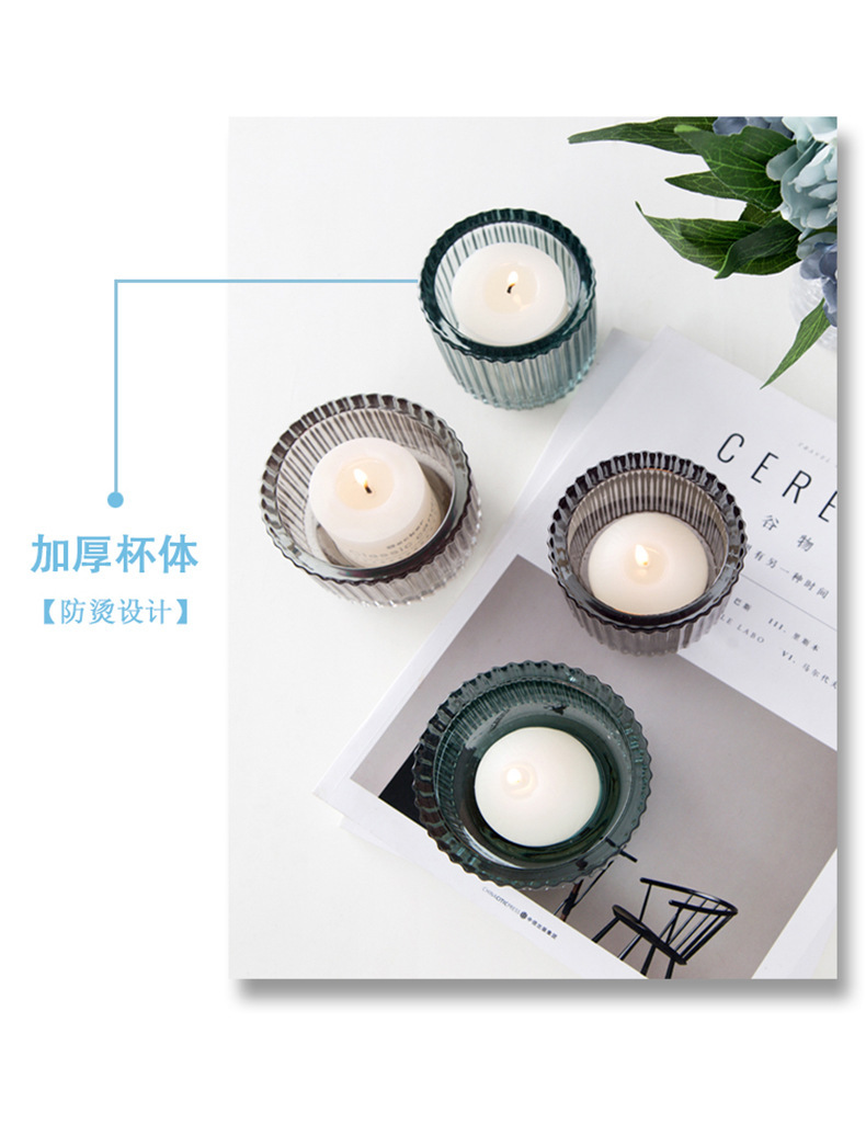 Nordic Romantic Candlelight Dinner Home Wax Net Red Guesthouse Decoration Smokeless Aromatherapy Candle Cup Glow Candle Nordic Romantic Candlelight Dinner Home Wax Net Red Guesthouse Decoration Smokeless Aromatherapy Candle Cup Glow Candle