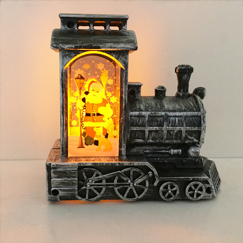 Factory Direct Sales Hot Small Wind Lamp Craft Desktop Decoration Candle Lamp Led Creative Glow Locomotive Night Light Factory Direct Sales Hot Small Wind Lamp Craft Desktop Decoration Candle Lamp Led Creative Glow Locomotive Night Light