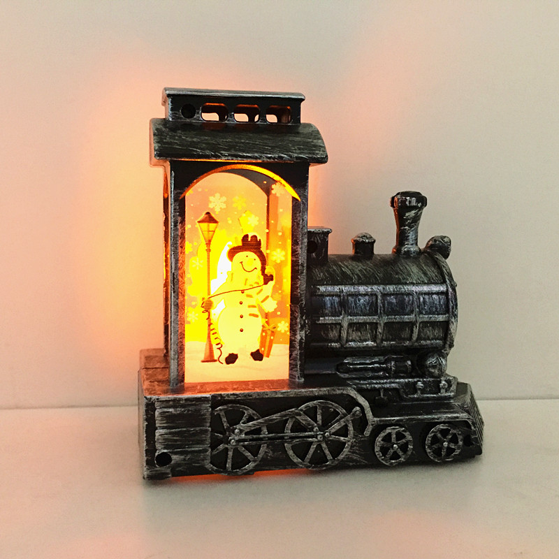 Factory Direct Sales Hot Small Wind Lamp Craft Desktop Decoration Candle Lamp Led Creative Glow Locomotive Night Light Factory Direct Sales Hot Small Wind Lamp Craft Desktop Decoration Candle Lamp Led Creative Glow Locomotive Night Light