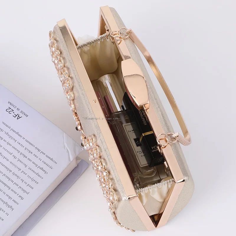 Popular Peacock Spot Drill Bridal Wedding Bag Dinner Dress Handbag