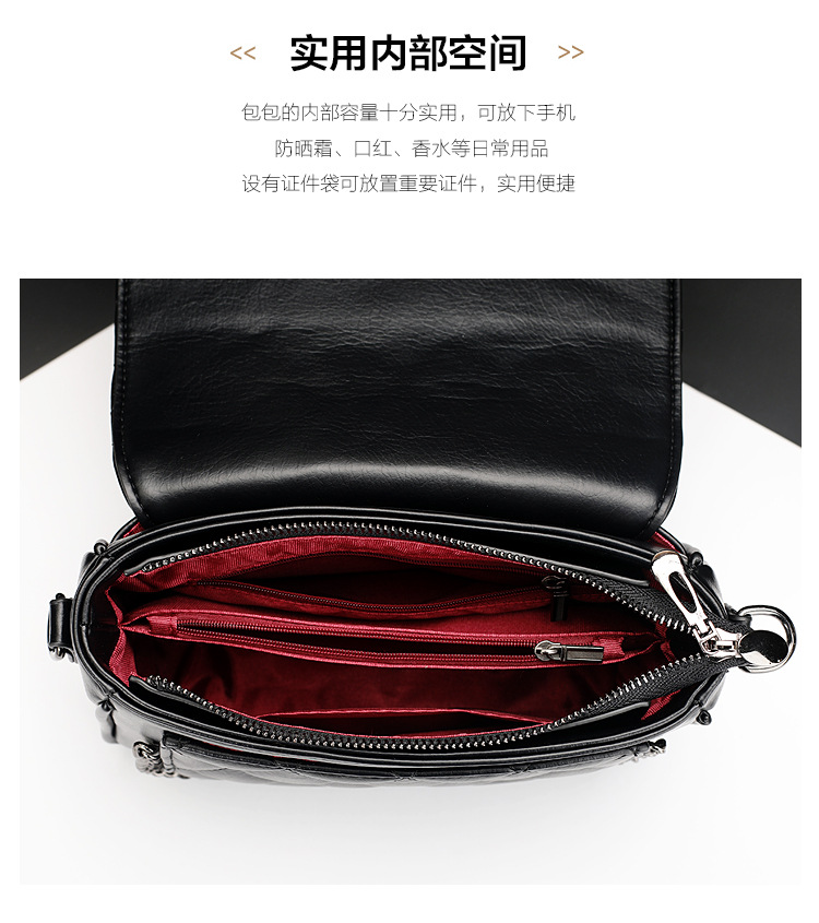 Women's Bag 2021 New Fashion Trending Small Bag Texture Crossbody Soft Leather Small wedding Bag