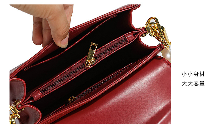 Red Bridal Wedding Bag 2021 New Large Capacity High Sense Wedding Bag Handbag Women's Niche Wedding Women's Bag