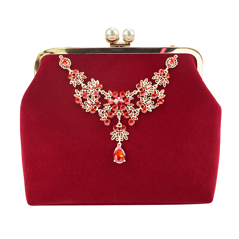 wedding Bag 2020 New Wedding Bag Bridal Bags Dress Garment Bag Large Capacity Bag Wedding Dinner Party Bag Pearl Bag