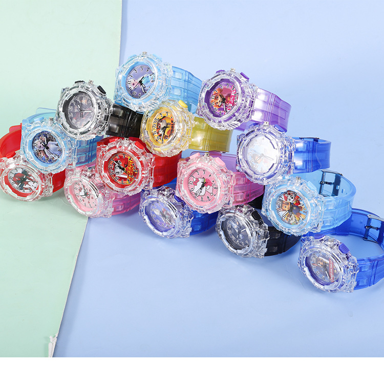 Factory in Stock Ice Princess Colorful Light Watch Fashion Creative Children's Watch Ultraman Luminous Watch Factory in Stock Ice Princess Colorful Light Watch Fashion Creative Children's Watch Ultraman Luminous Watch