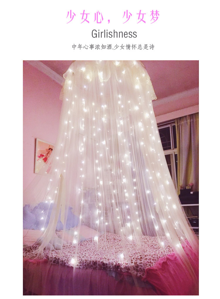 LED Star Light String Ice Strip Light 3*3 M Curtain Light Girl's Room Decorative Lights Colorful Lights Starry String LED Star Light String Ice Strip Light 3*3 M Curtain Light Girl's Room Decorative Lights Colorful Lights Starry String