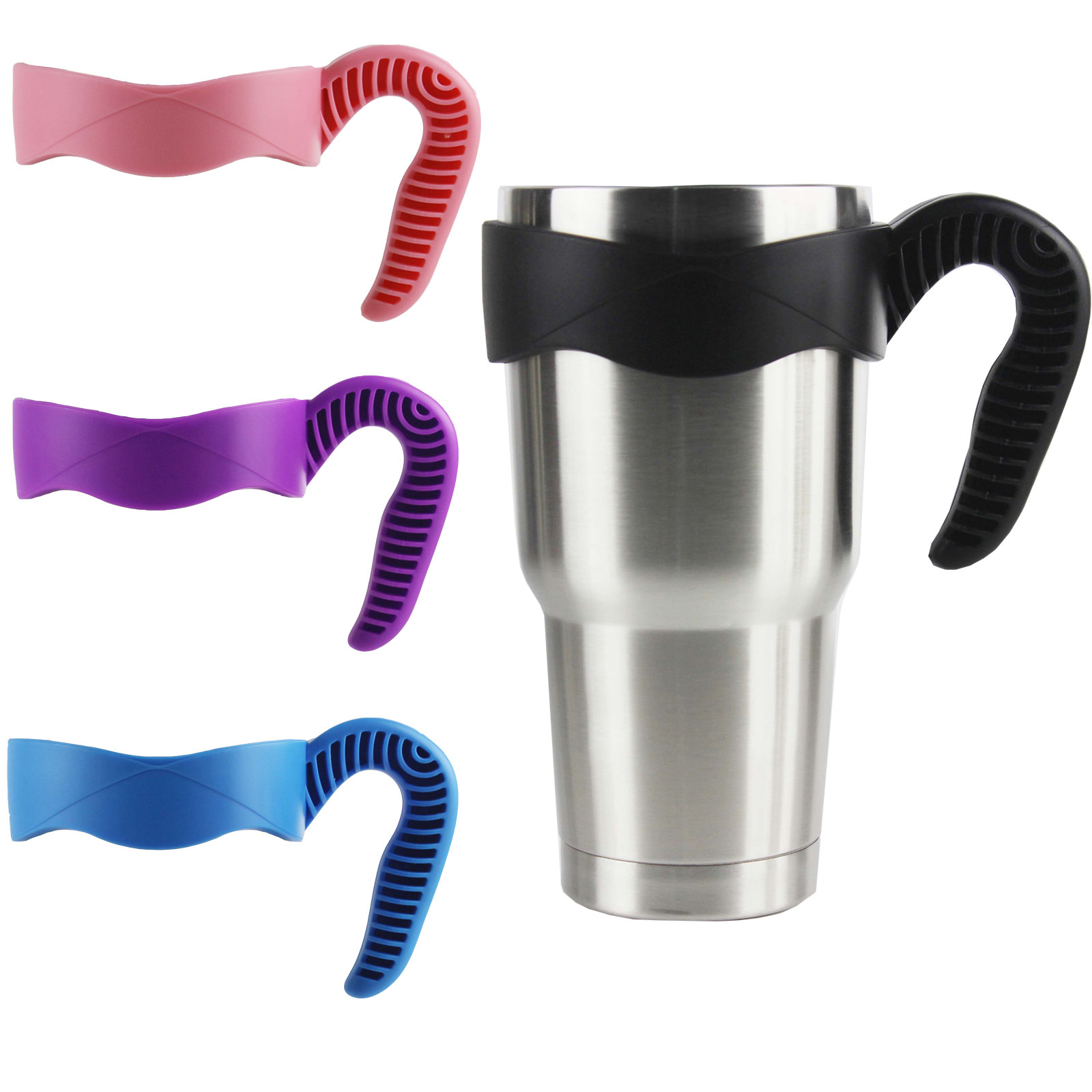 Wide Mouth Cup Saucer 20Oz30Oz Large Ice Cup Cup Set Car Cup Holder New Style Colorful Handle Wide Mouth Cup Saucer 20Oz30Oz Large Ice Cup Cup Set Car Cup Holder New Style Colorful Handle