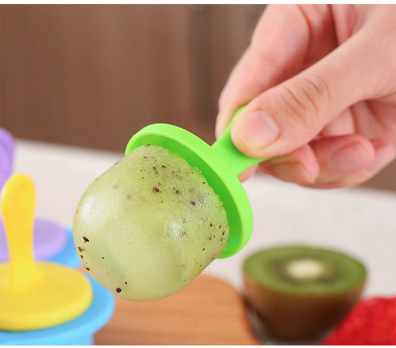 7 Holes Silicone Popsicle Mold Colorful Ice Sucker Supplementary Food Box Homemade Popsicle DIY Ice Cream Ice Tray 7 Holes Silicone Popsicle Mold Colorful Ice Sucker Supplementary Food Box Homemade Popsicle DIY Ice Cream Ice Tray