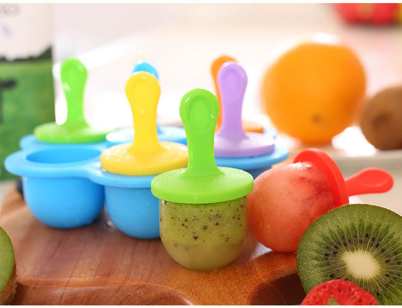 7 Holes Silicone Popsicle Mold Colorful Ice Sucker Supplementary Food Box Homemade Popsicle DIY Ice Cream Ice Tray 7 Holes Silicone Popsicle Mold Colorful Ice Sucker Supplementary Food Box Homemade Popsicle DIY Ice Cream Ice Tray