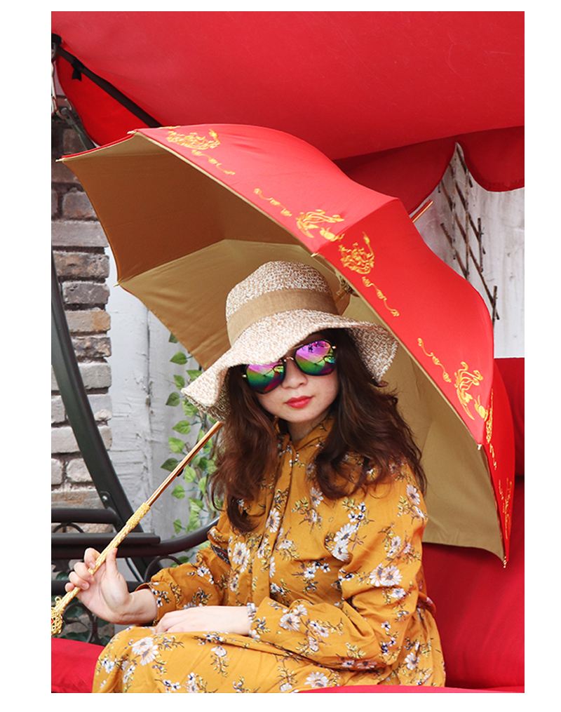 R-196 Wedding Umbrella Red Umbrella Bridal Umbrella High-End Gift Umbrella Gift Box Umbrella Umbrella R-196 Wedding Umbrella Red Umbrella Bridal Umbrella High-End Gift Umbrella Gift Box Umbrella Umbrella