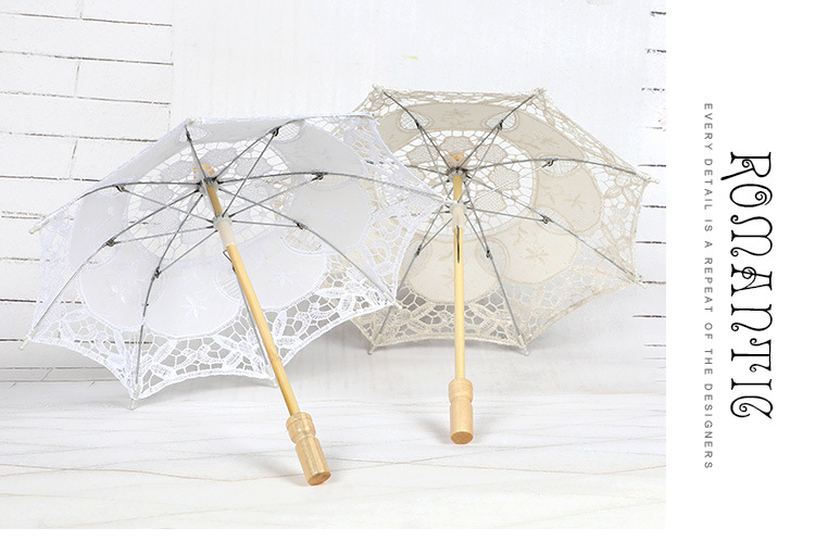 Lace Umbrella Wooden Handle Hollow Lace Lace Umbrella Floret Umbrella Photography Props Umbrella Wedding Supplies Whole Lace Umbrella Wooden Handle Hollow Lace Lace Umbrella Floret Umbrella Photography Props Umbrella Wedding Supplies Whole