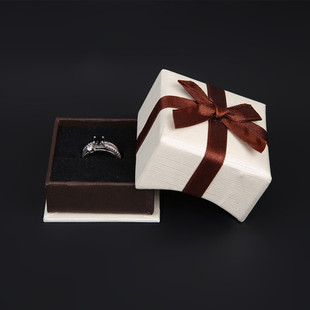 Qiyun transparent crystal box acrylic small octagonal ring box jewelry box manufacturers wholesale