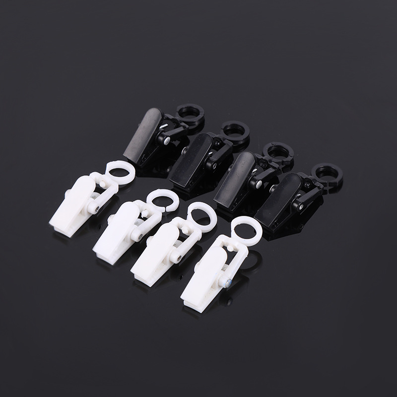 Multifunctional Rotatable Curtain Clamp Plastic Clip Supermarket Hat Socks Hook Sample Card Holder Wholesale