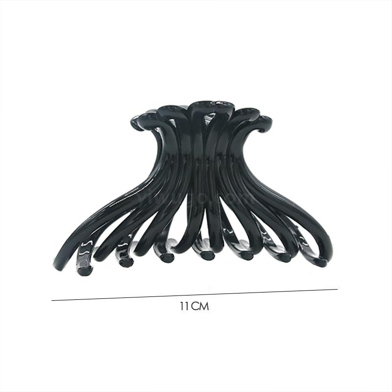 Large Japanese and Korean Plastic clip Classic hair clip bottom clip Women&#039;s Dish hair manufacturers direct shower clip Accessories wholesale