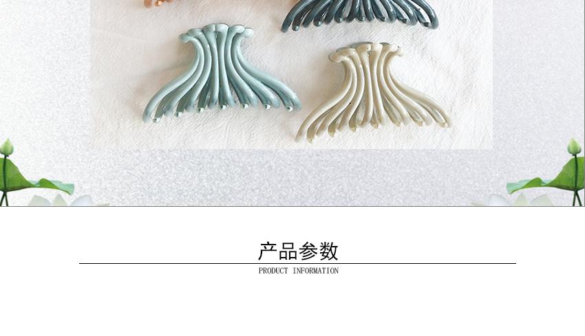 Large Japanese and Korean Plastic clip Classic hair clip bottom clip Women's Dish hair manufacturers direct shower clip Accessories wholesale Large Japanese and Korean Plastic clip Classic hair clip bottom clip Women's Dish hair manufacturers direct shower clip Accessories wholesale