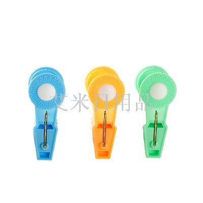 Hd-8054 plastic clip creative 20 peacocks clip colorful plastic underwear sock clip fixed clip