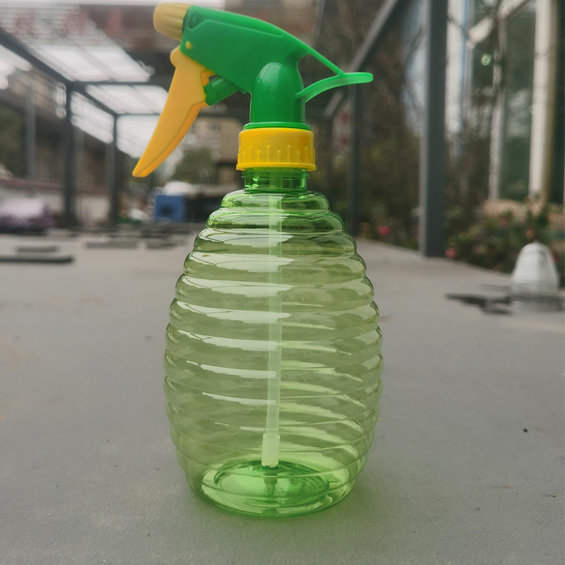 Spot Supply 500ml Sprinkling Can Pet Ring Plastic Sprayer Watering Flowers Watering Pot Hand Pressure Sprinkling Can