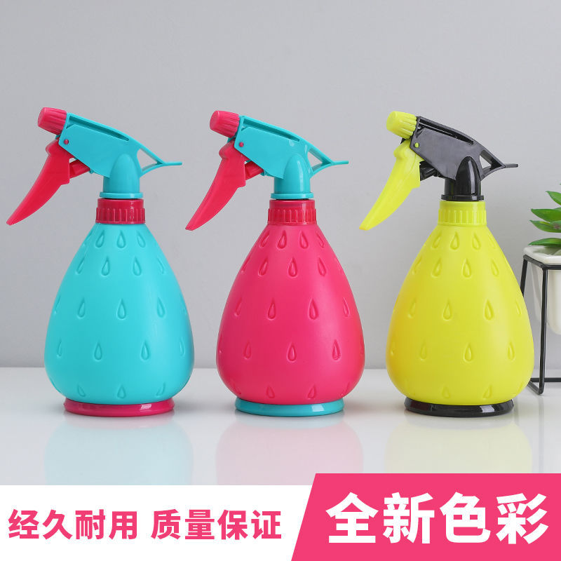 Strawberry Watering Flower Small Spray Bottle Sprayer Bonsai Succulent Watering Can Plastic Candy Color Shower Flower Spray Bottle