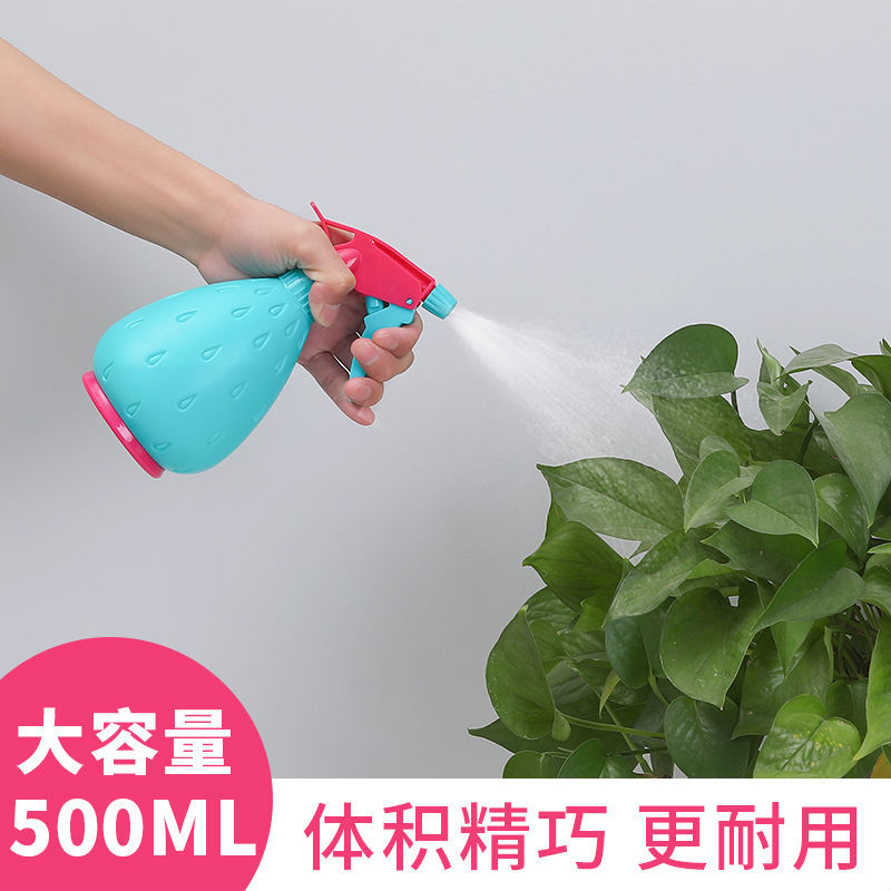 Strawberry Watering Flower Small Spray Bottle Sprayer Bonsai Succulent Watering Can Plastic Candy Color Shower Flower Spray Bottle