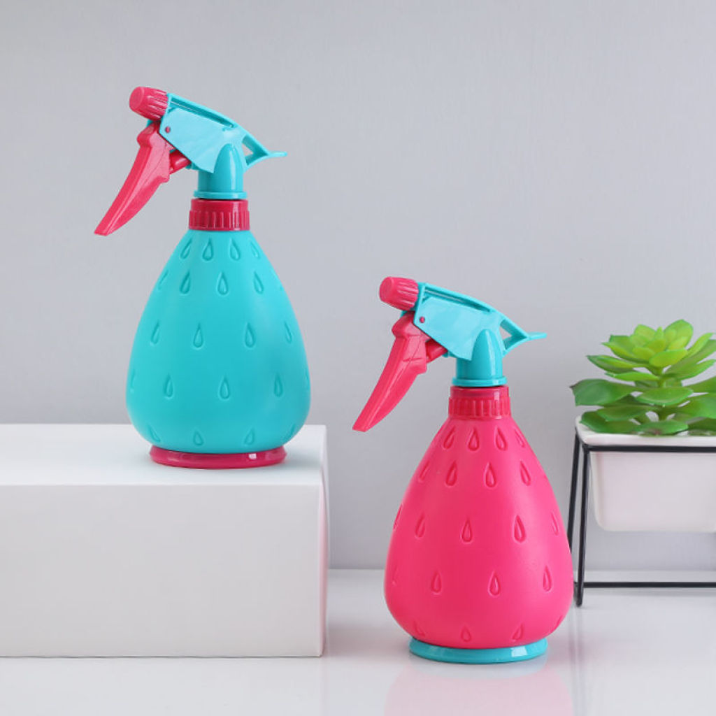 Strawberry Watering Flower Small Spray Bottle Sprayer Bonsai Succulent Watering Can Plastic Candy Color Shower Flower Spray Bottle