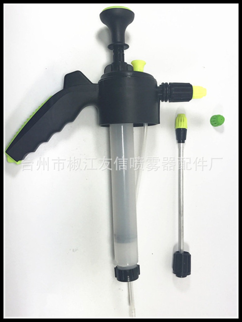 Plastic sprayer Sprinkling Can Self-Cleaning Element Disinfection 1.5L Kettle High-Pressure Sprayer Gardening