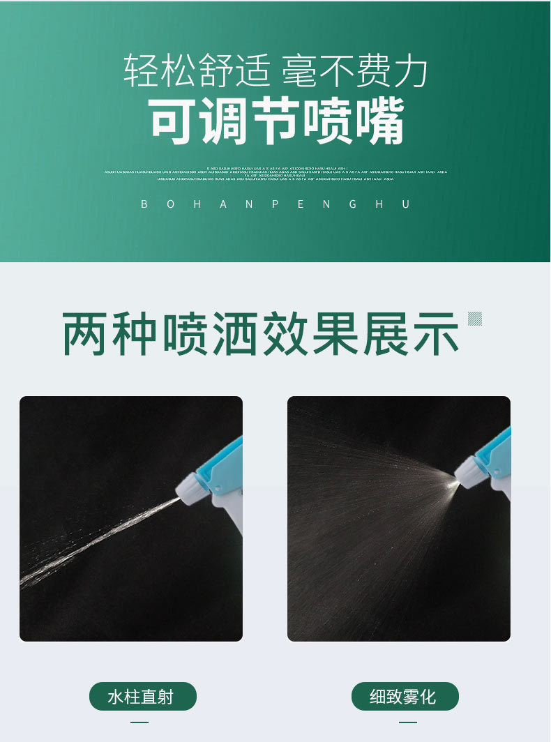 Spot Supply 500ml Sprinkling Can Pet Ring Plastic Sprayer Watering Flowers Plastic sprayer