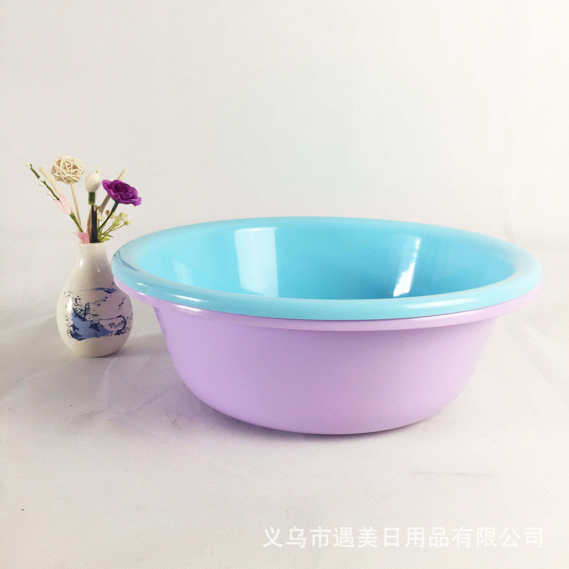 Factory Direct Sales Creative Home round Plastic Basin Washbasin Laundry Basin Washing Basin Foreign Trade Solid Color Children Factory Direct Sales Creative Home round Plastic Basin Washbasin Laundry Basin Washing Basin Foreign Trade Solid Color Children