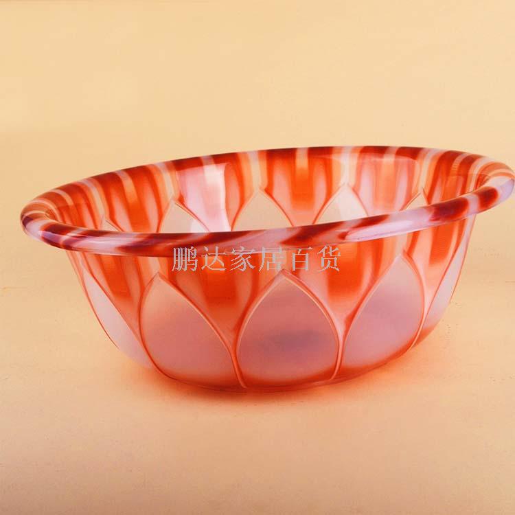 The new plastic basin of the basin of the basin with a thick color basin is popular in Europe and America.