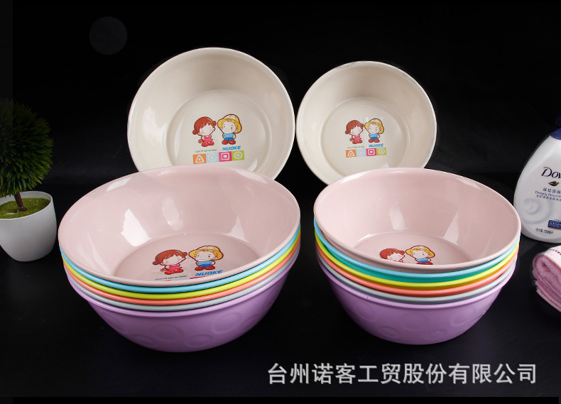 Thickened Baby Basin Baby Basin Plastic Basin Washbasin Beauty Basin Salad Bowl Home Gifts Promotion Wholesale