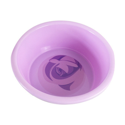 Factory Direct Sales New Creative Household Circular Plastic Basin Washbasin Laundry Basin Washing Basin Storage Pot