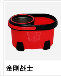 Mop Bucket Rotating Mop Mop Household Lazy Double Drive Spin-Dry Hand Wash-Free Mop Bucket Wholesale