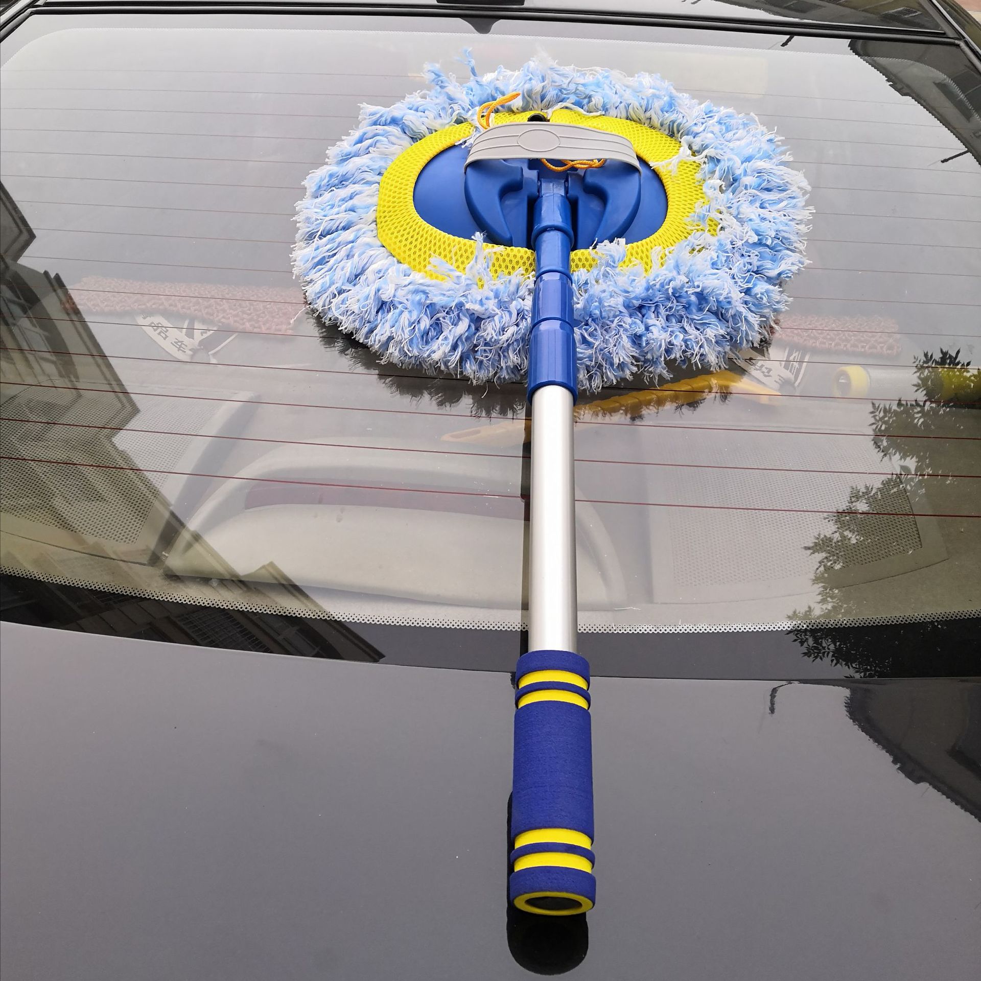 Multifunctional Chenille Car Dust Remover High-End Rotating Car Wash Mop Milk Silk Car Wash Brush Factory Direct Sales Multifunctional Chenille Car Dust Remover High-End Rotating Car Wash Mop Milk Silk Car Wash Brush Factory Direct Sales