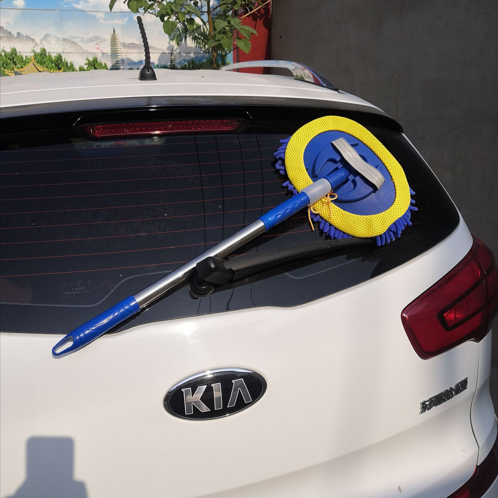 Multifunctional Chenille Car Dust Remover High-End Rotating Car Wash Mop Milk Silk Car Wash Brush Factory Direct Sales Multifunctional Chenille Car Dust Remover High-End Rotating Car Wash Mop Milk Silk Car Wash Brush Factory Direct Sales