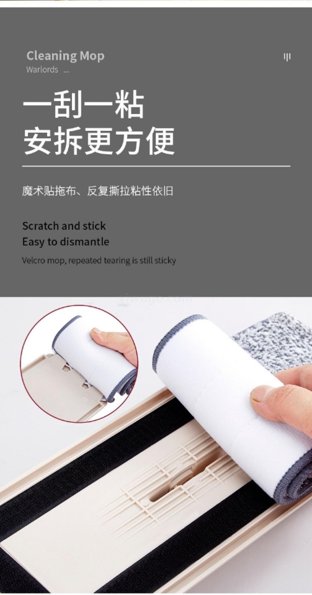 Hand Free Wash Magic Flat Mop Self-washed Magic Flat Mop mop with bucket room twist dehydration cleaning bucket set Hand Free Wash Magic Flat Mop Self-washed Magic Flat Mop mop with bucket room twist dehydration cleaning bucket set