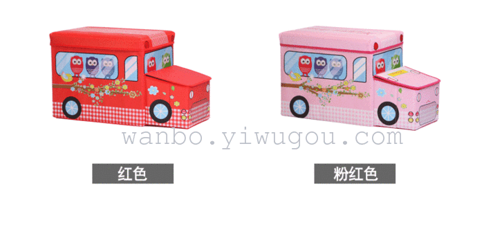 Large stool waterproof car Siamese storage stool children toy storage box folding stool sitting shoes Large stool waterproof car Siamese storage stool children toy storage box folding stool sitting shoes