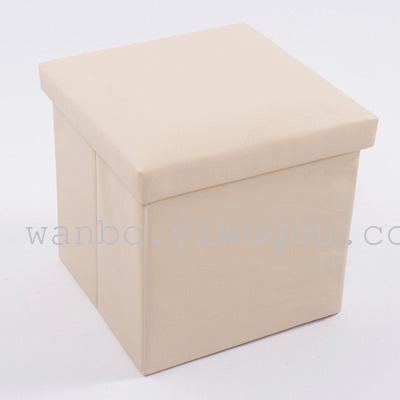 Huambo Home Furnishing multifunctional folding stool simple storage stool storage box leather shoes stool Huambo Home Furnishing multifunctional folding stool simple storage stool storage box leather shoes stool