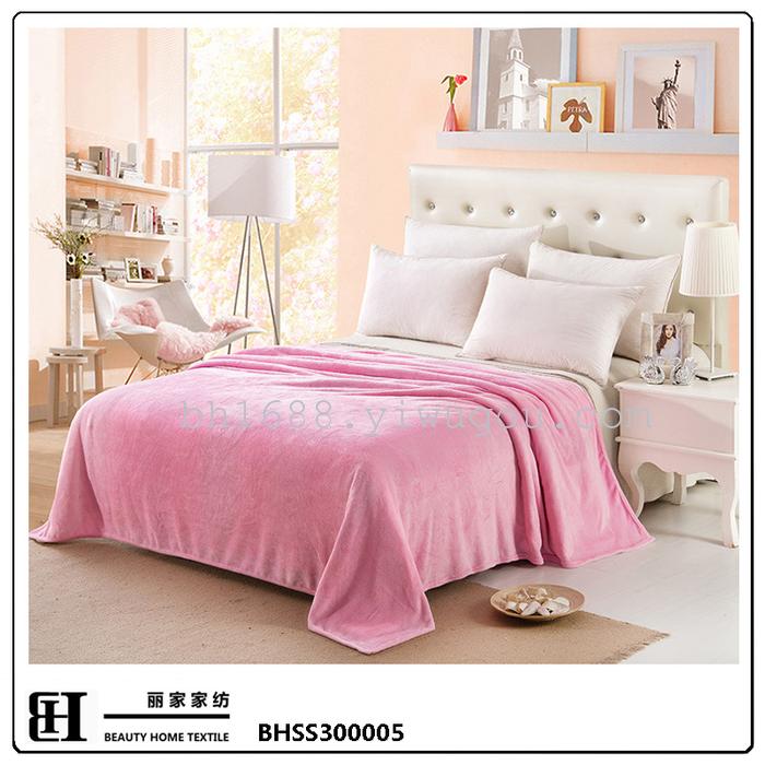 Super soft thick flannel Double Blanket multi-purpose outdoor nap blanket