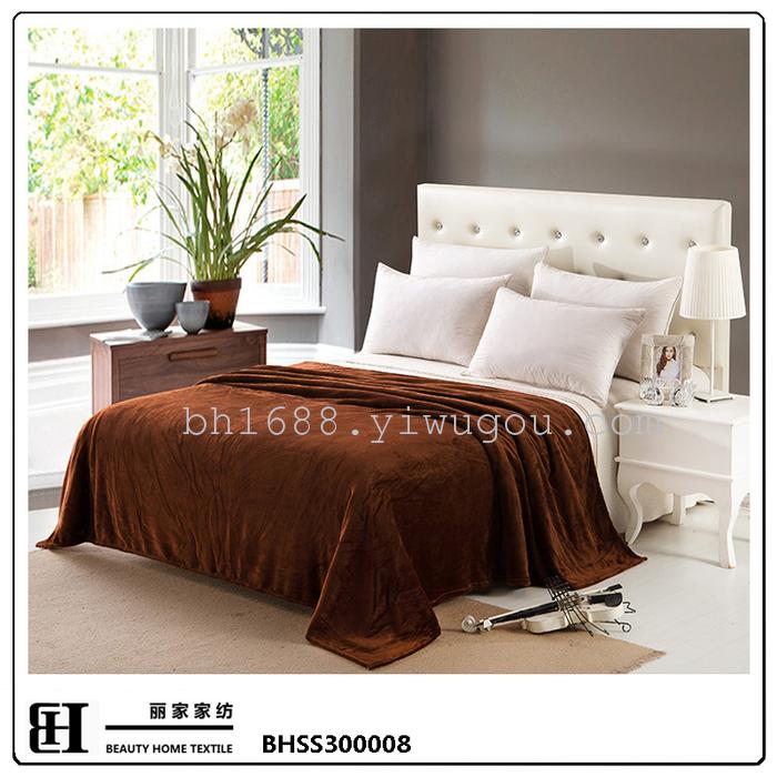 Super soft thick flannel Double Blanket multi-purpose outdoor nap blanket