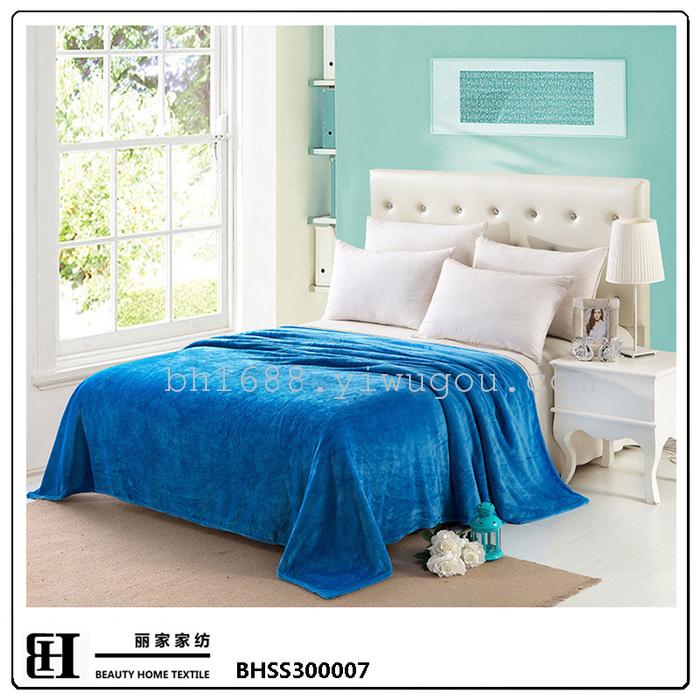 Super soft thick flannel Double Blanket multi-purpose outdoor nap blanket
