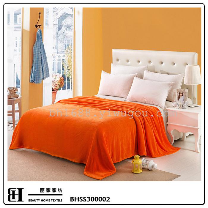 Super soft thick flannel Double Blanket multi-purpose outdoor nap blanket
