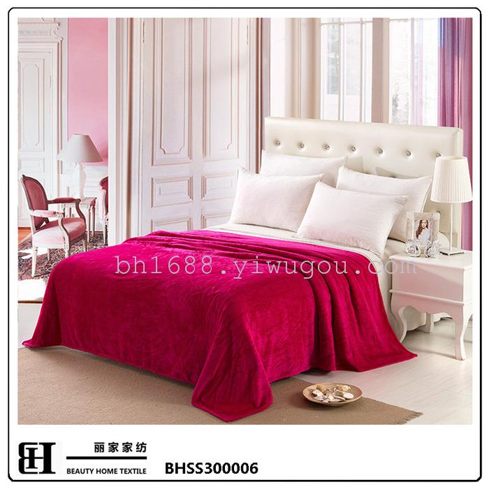 Super soft thick flannel Double Blanket multi-purpose outdoor nap blanket