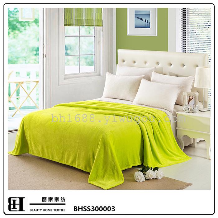 Super soft thick flannel Double Blanket multi-purpose outdoor nap blanket