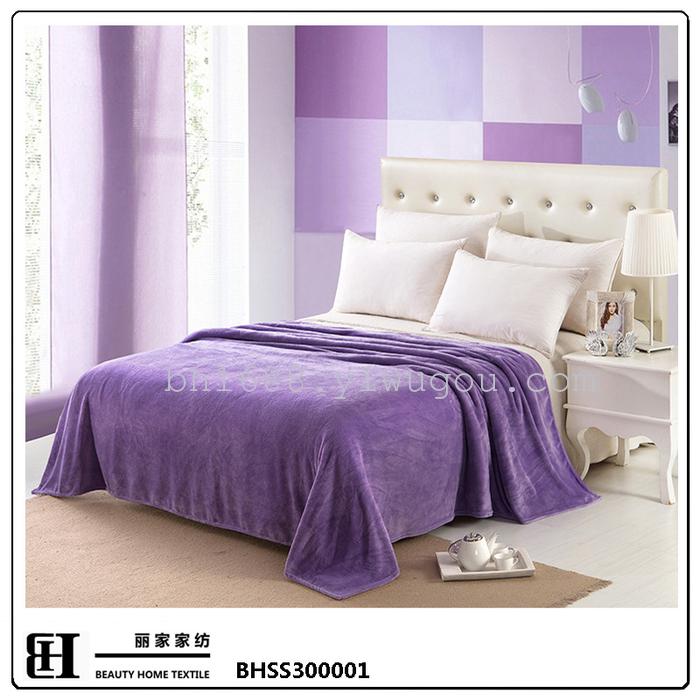 Super soft thick flannel Double Blanket multi-purpose outdoor nap blanket