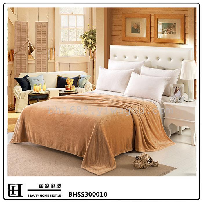 Super soft thick flannel Double Blanket multi-purpose outdoor nap blanket