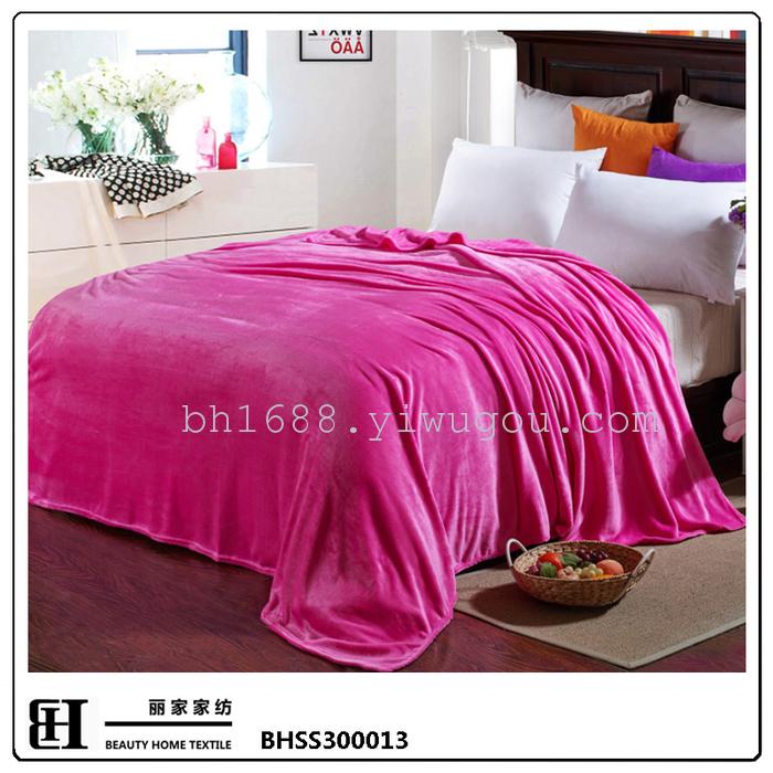 Super soft thick flannel Double Blanket multi-purpose outdoor nap blanket