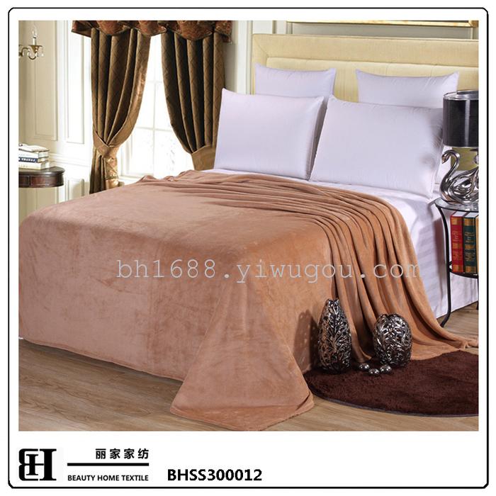 Super soft thick flannel Double Blanket multi-purpose outdoor nap blanket