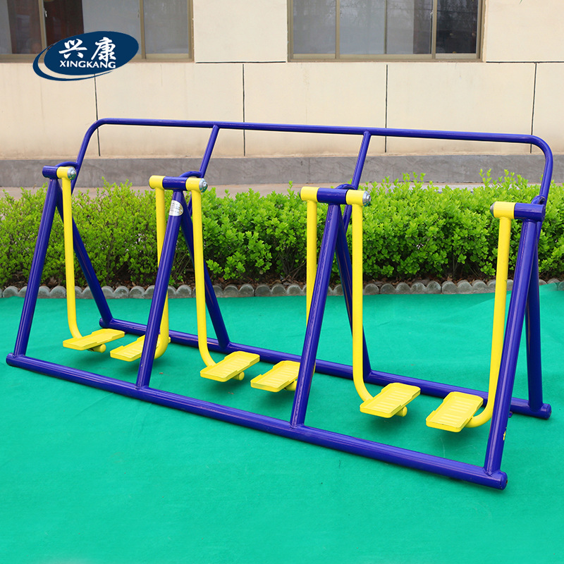 Factory Supply Ground Two Walking Machine Community Park Square Community Elderly Outdoor Sports Fitness Path