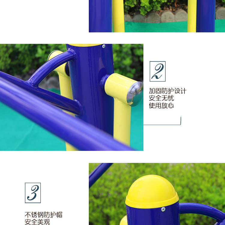 Factory Supply Ground Two Walking Machine Community Park Square Community Elderly Outdoor Sports Fitness Path Factory Supply Ground Two Walking Machine Community Park Square Community Elderly Outdoor Sports Fitness Path
